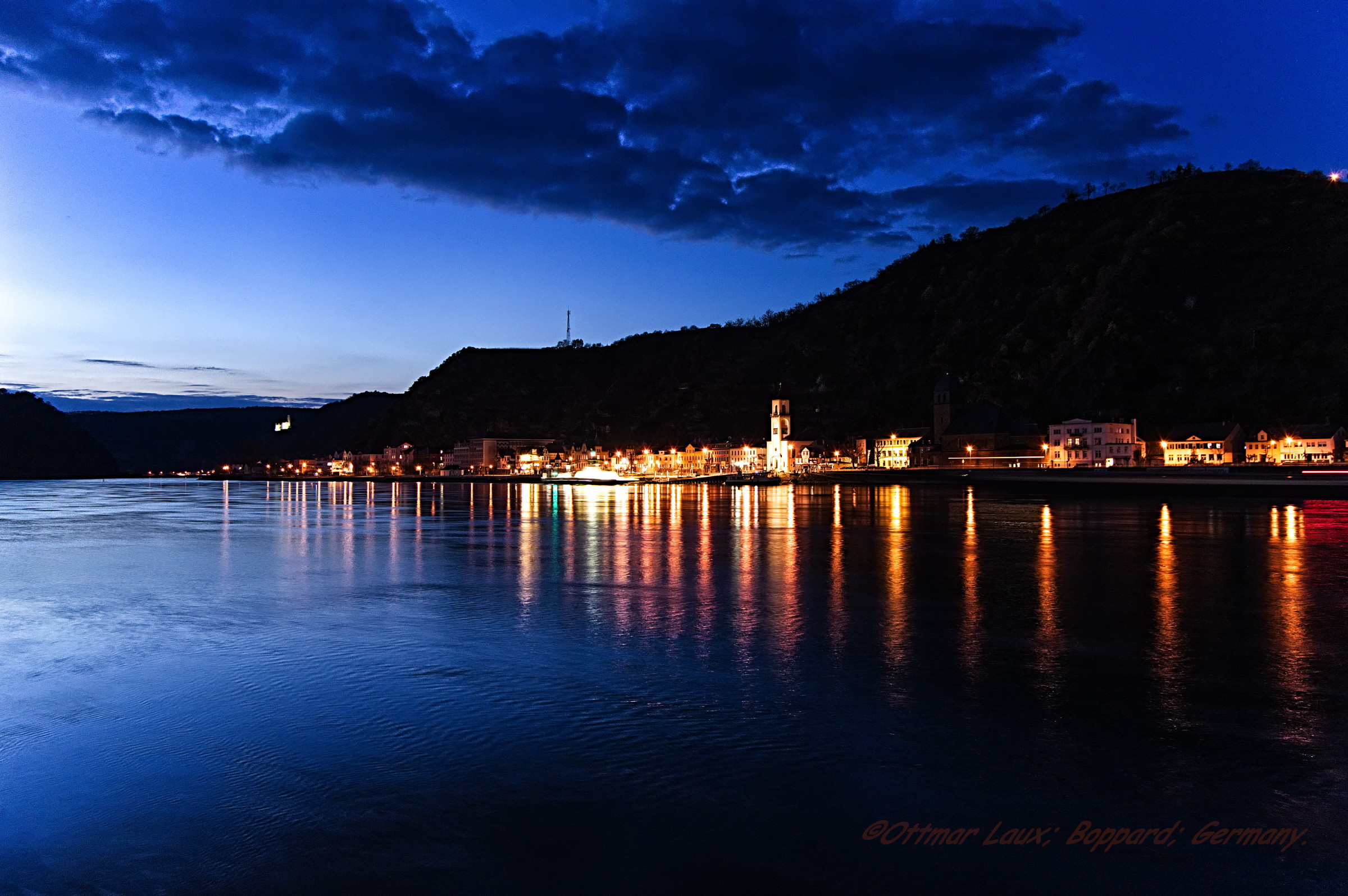 Sankt Goarshausen in der N&auml;he von der Loreley
