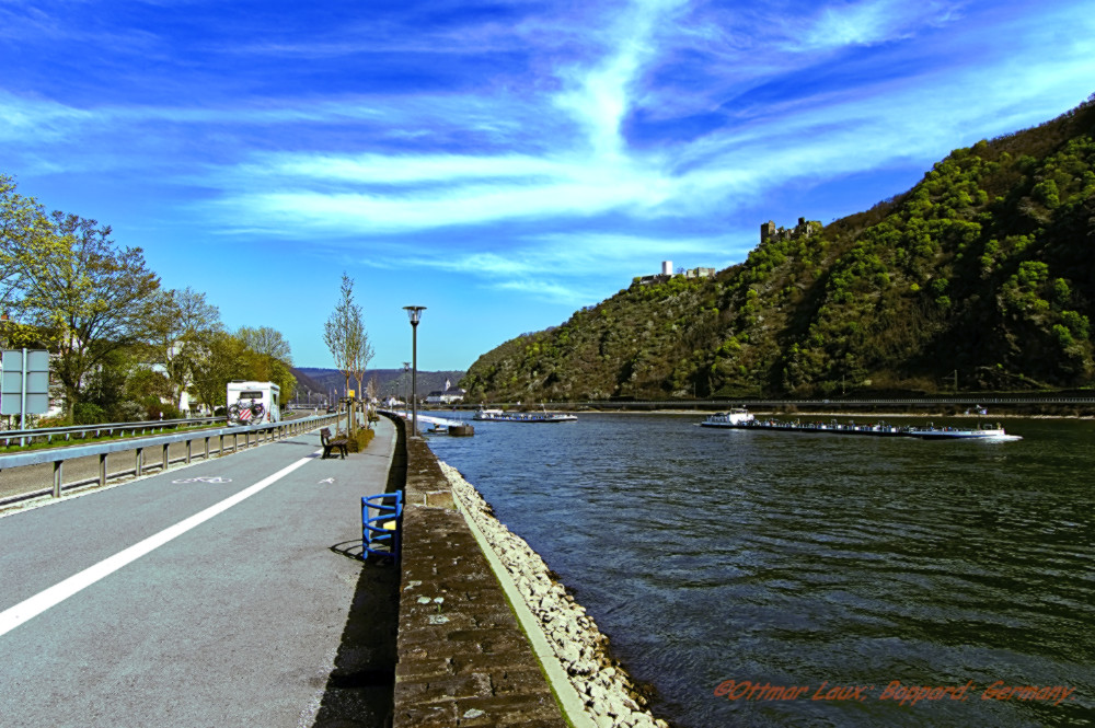 Bad Salig am Rhein in der N&auml;he von Boppard am Rhein n&auml;he der Loreley