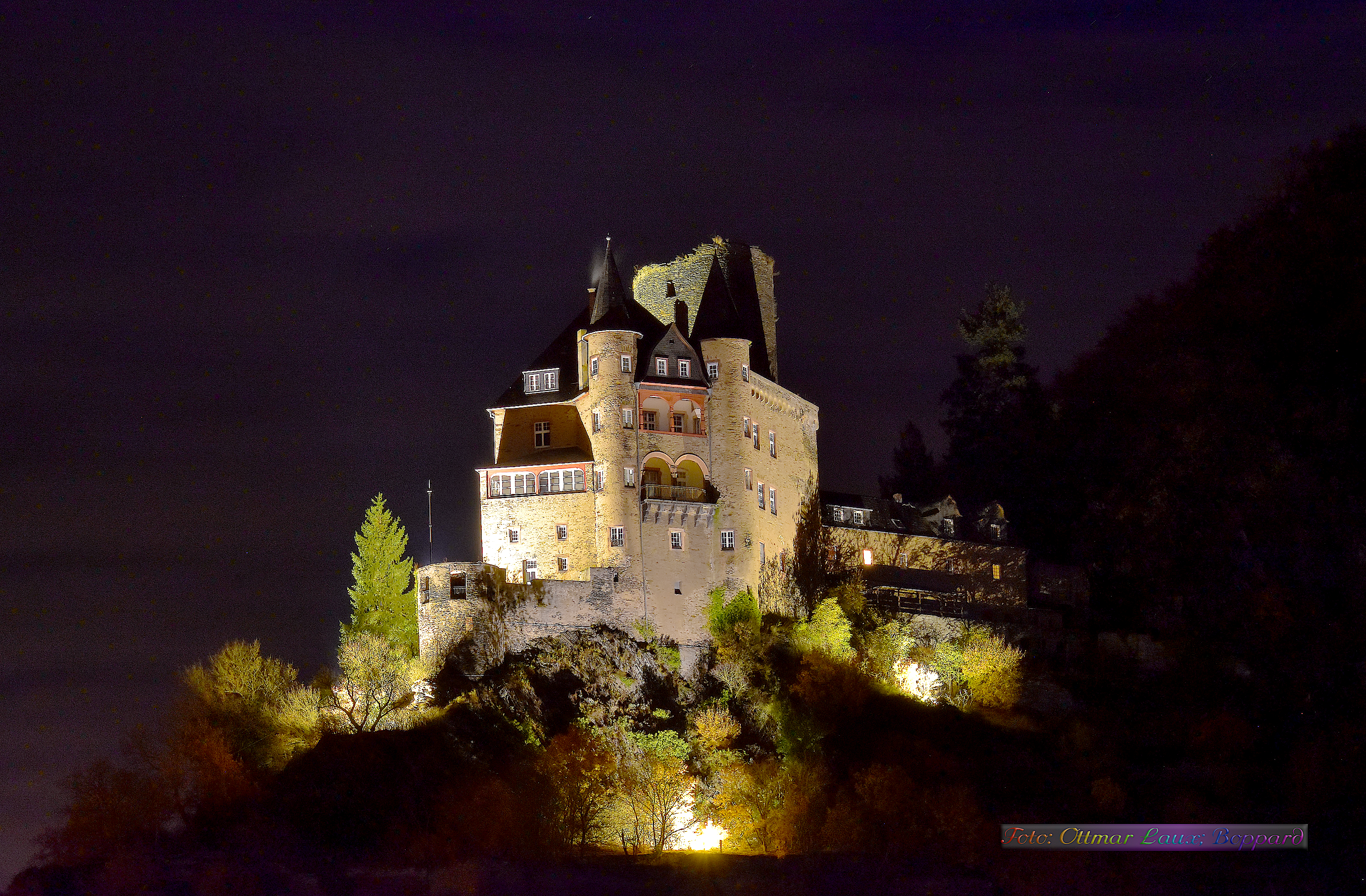 Burg Katz in St.Goarshausen naehe der Loreley