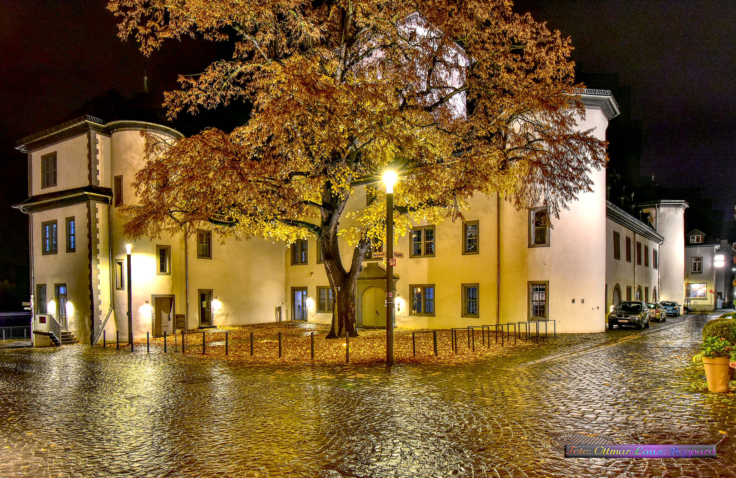 Kurfürstliche Burg von Boppard in Rheinland Pfalz